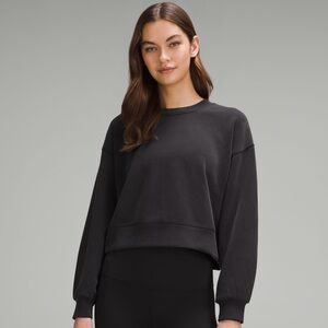 [Size: 4] Lululemon Softstreme Perfectly Oversized Cropped Crew